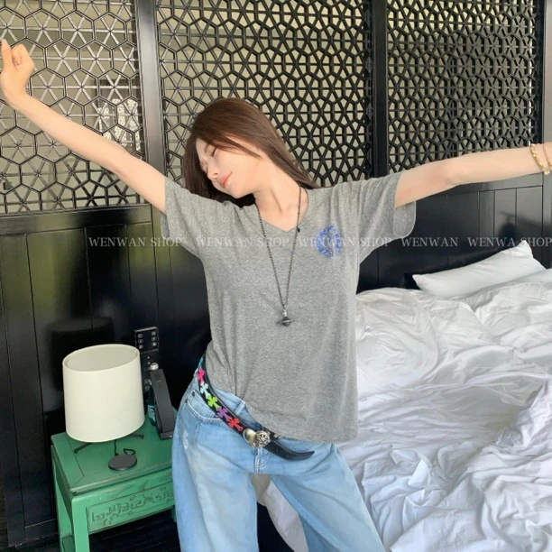 【新品彩蛋】夏季新款百搭时尚休闲显瘦显白短袖T恤