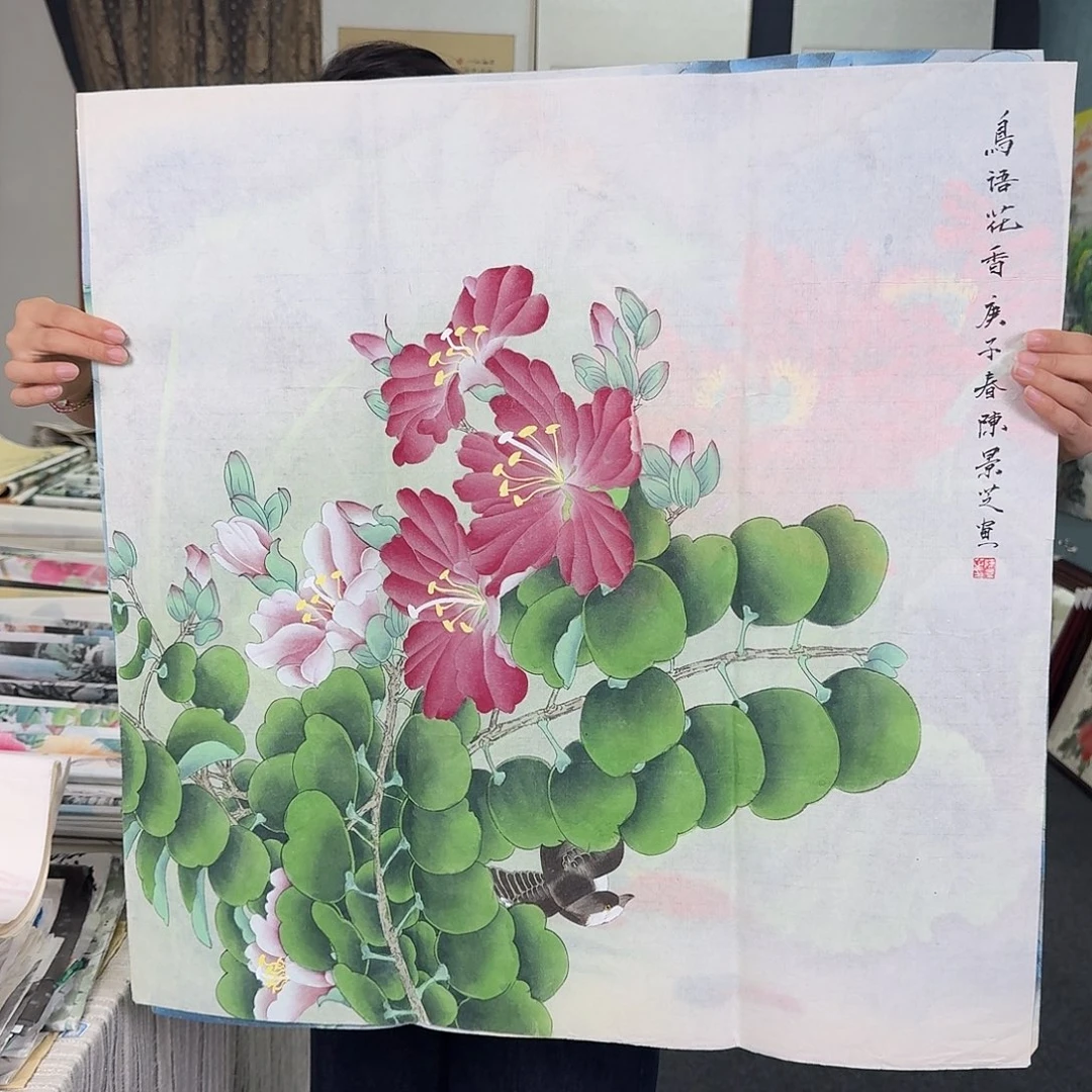 纯手绘的好看作品