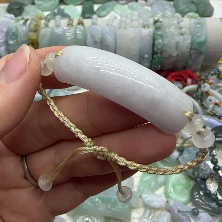 翡翠未镶嵌手链手牌