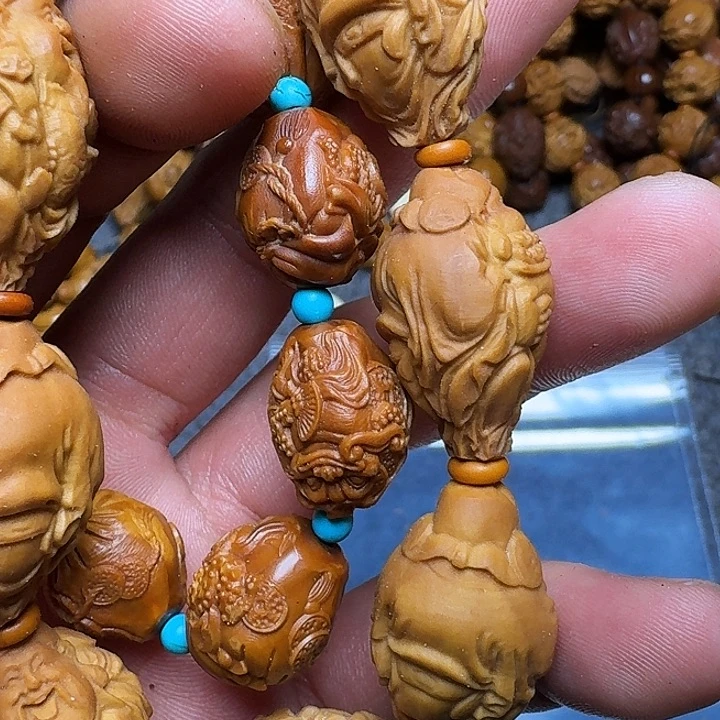 橄榄核手串我是真的