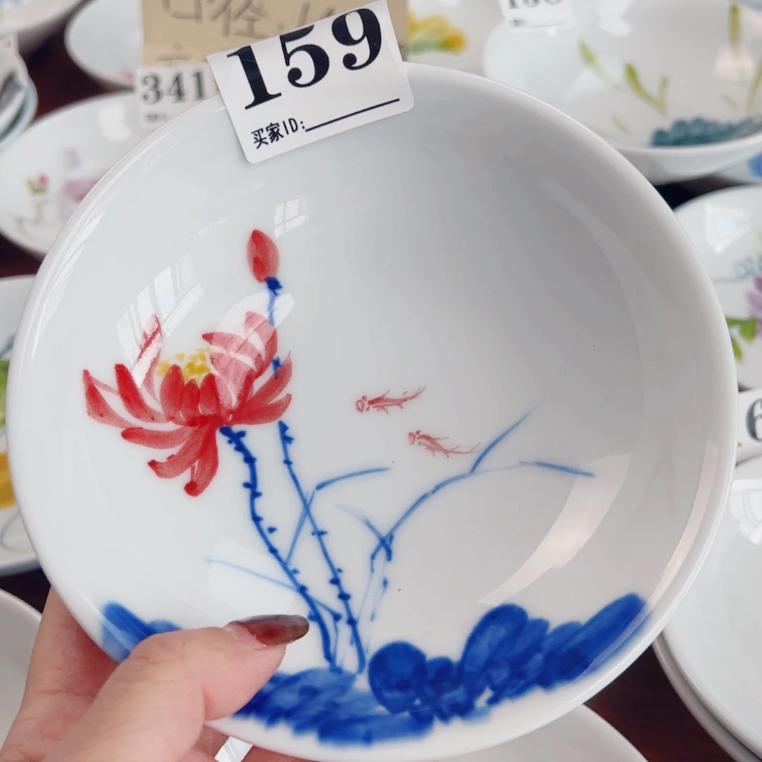 景德镇瓷器手工手绘制作