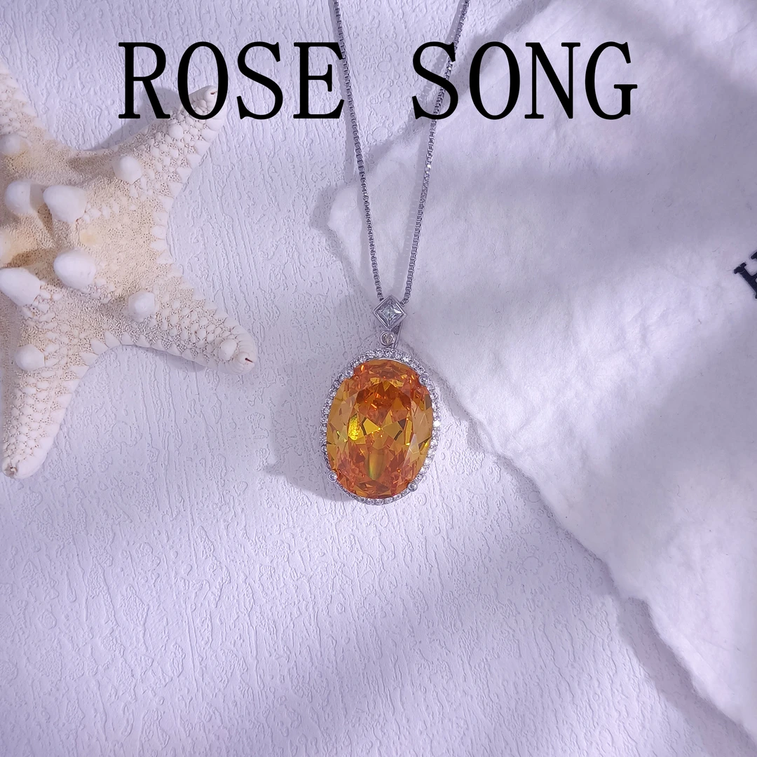 铜合金合成锆石项链 WRSS-001671【锦绣华彩】项链简约欧美时尚经典