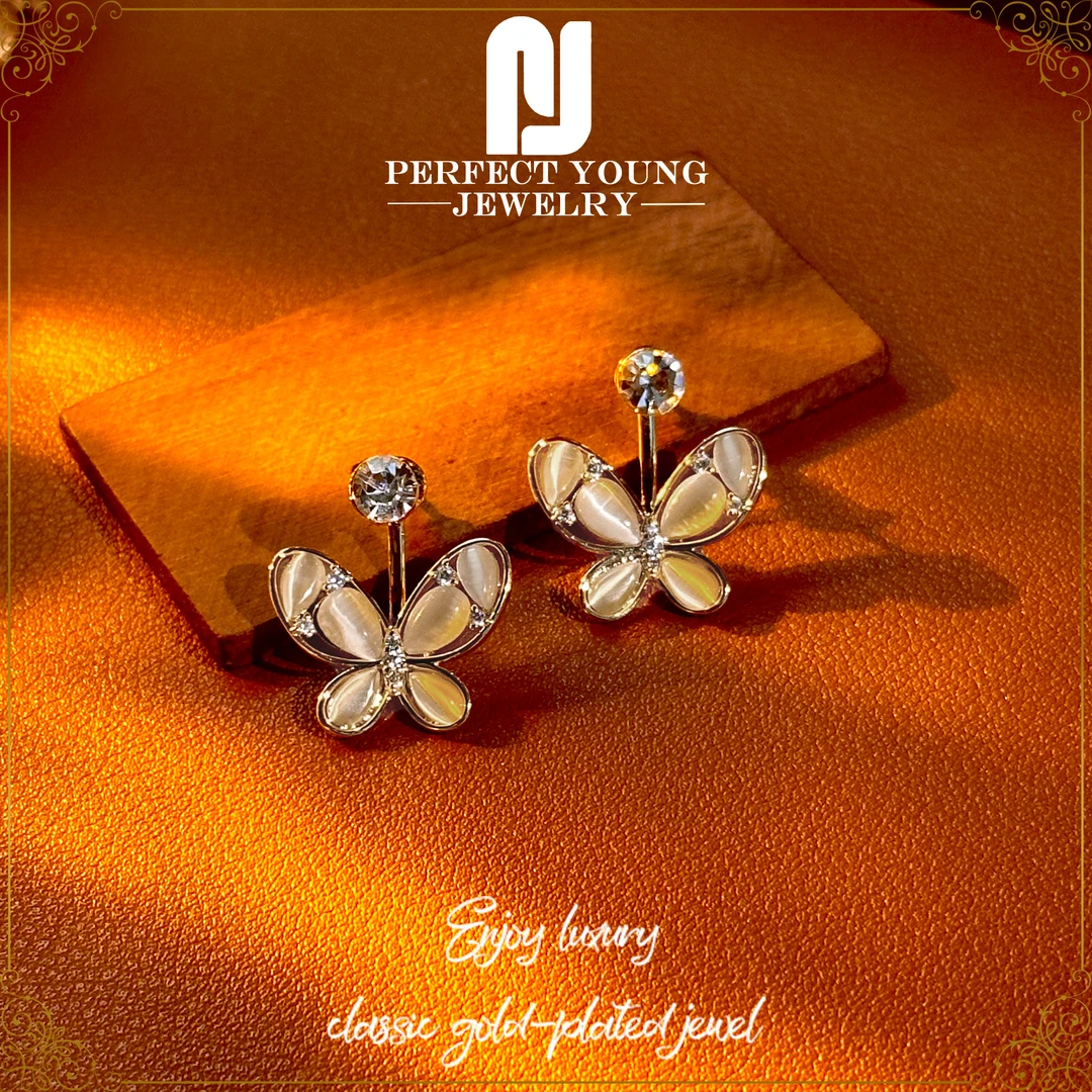 【霜林蝶影】法⭐Sigiter&jolly时尚耳饰Z-8948