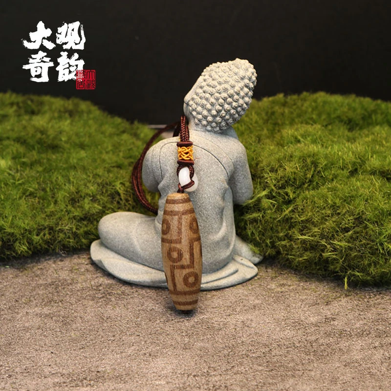 沉香【九眼】吊坠挂饰手机链车挂饰品品牌钥匙扣天然海南大观奇韵