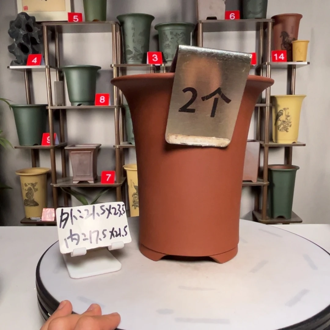 紫砂花盆紫砂花盆