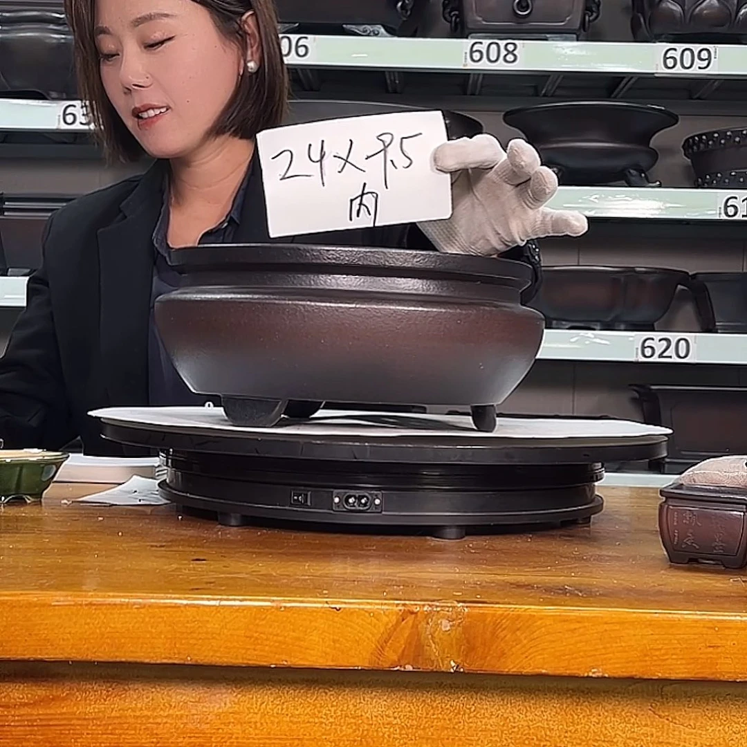 紫砂花盆宜兴紫砂51号