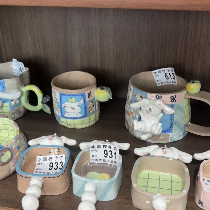 自然陶老师景德镇手作