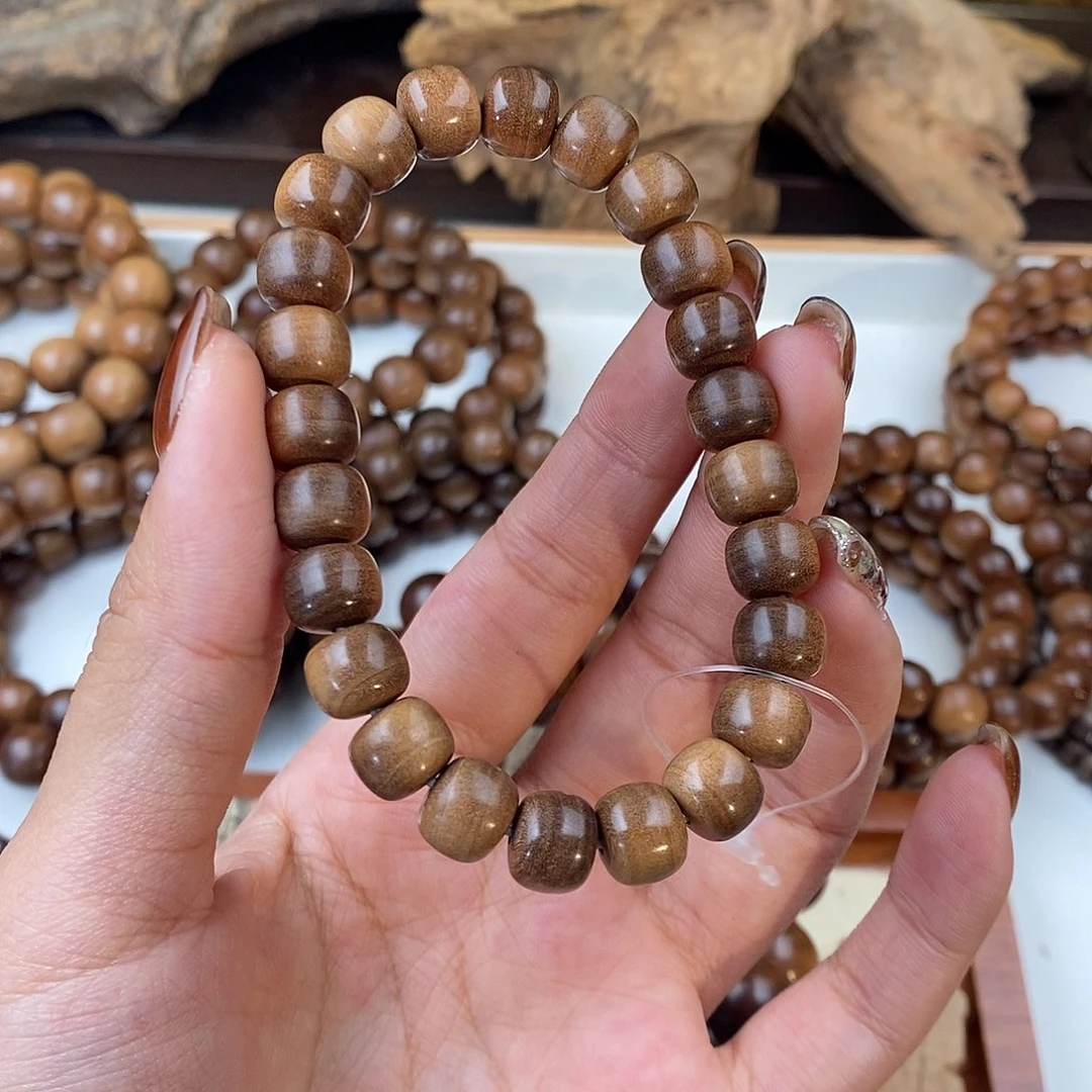 白***²无事牌檀香木全沉水8*9印度迈索尔檀香王