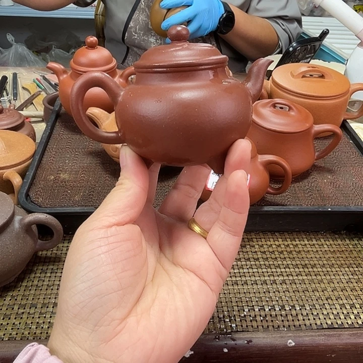 紫砂茶壶底槽清150