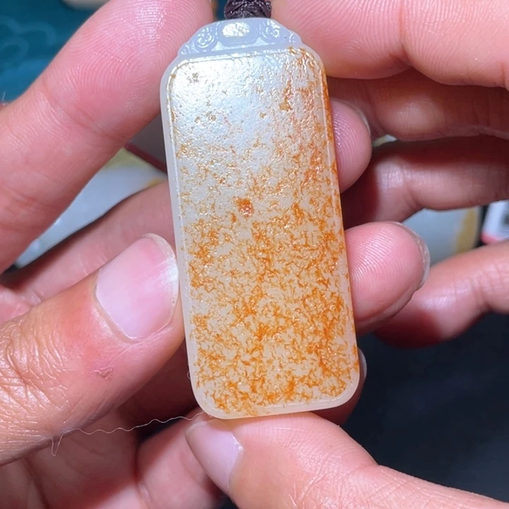 和田玉未镶嵌颈饰J