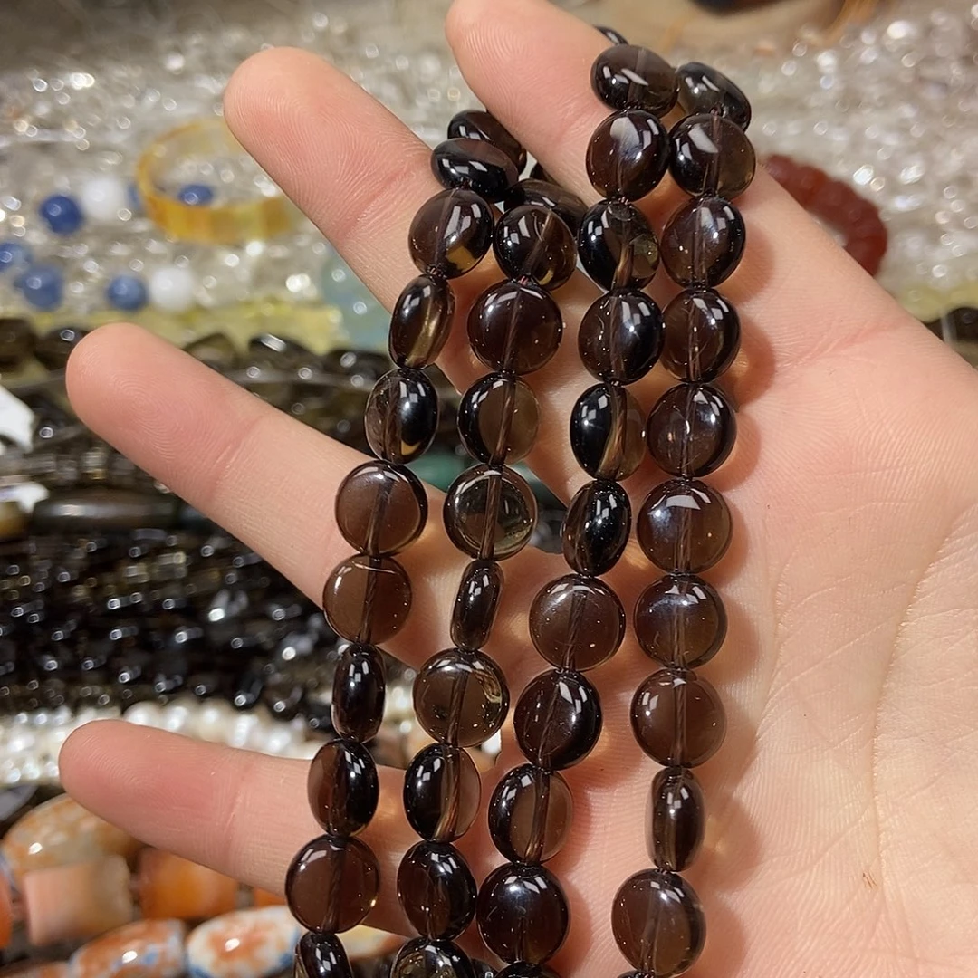 玛瑙/玉髓散珠茶晶