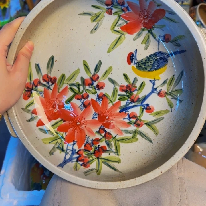 瓷片景德镇陶瓷手工手绘
