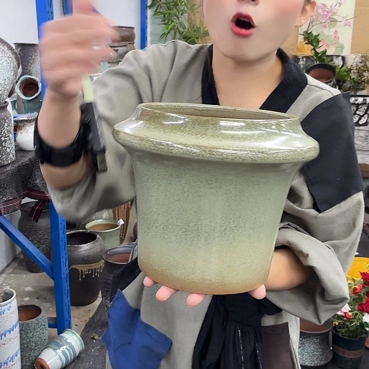 18+22 ×粗陶花盆有孔