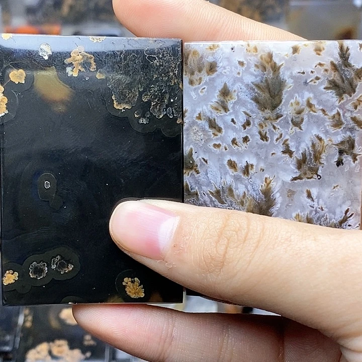 玛瑙/玉髓珠宝半成品未镶嵌黑**生
