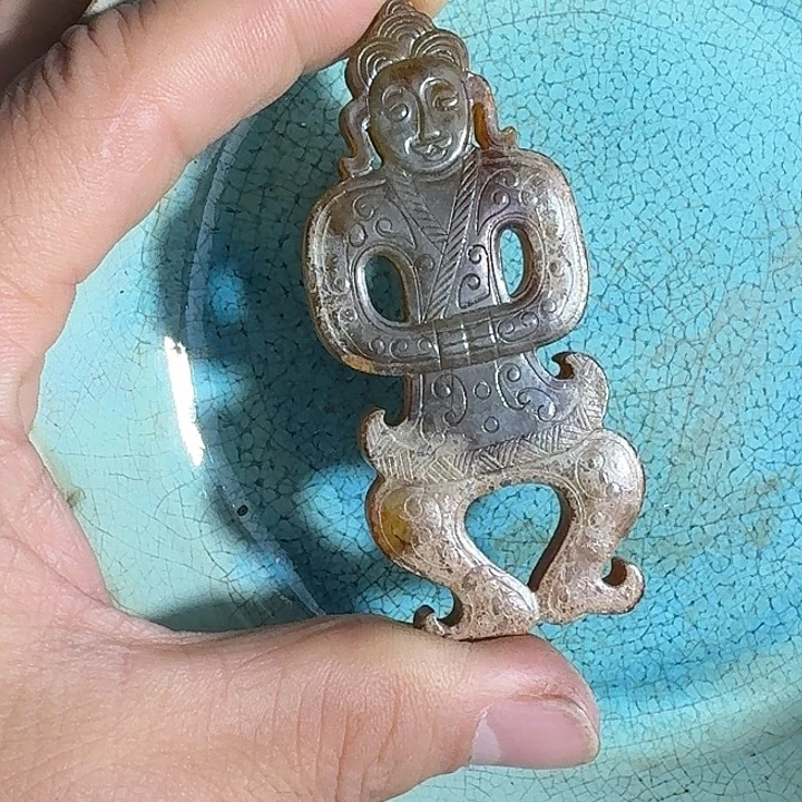 摆件瓷自顾自的一个