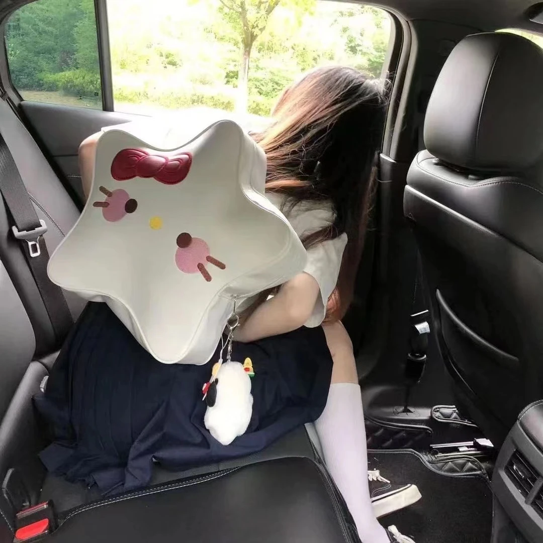 小红书同款可爱hellokitty星星包2025新款上课通勤HelloKitty通勤