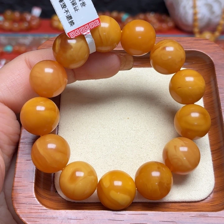 蜜蜡未镶嵌手链手串
