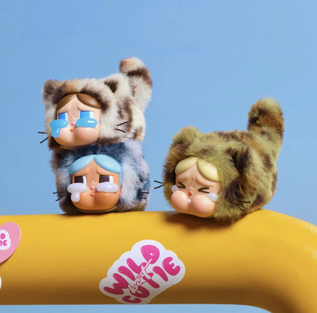 【梵喵潮玩】豹豹猫猫搪胶毛绒盲盒