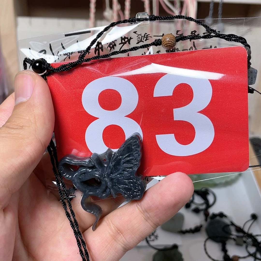 蛇纹石玉手链合金小*~