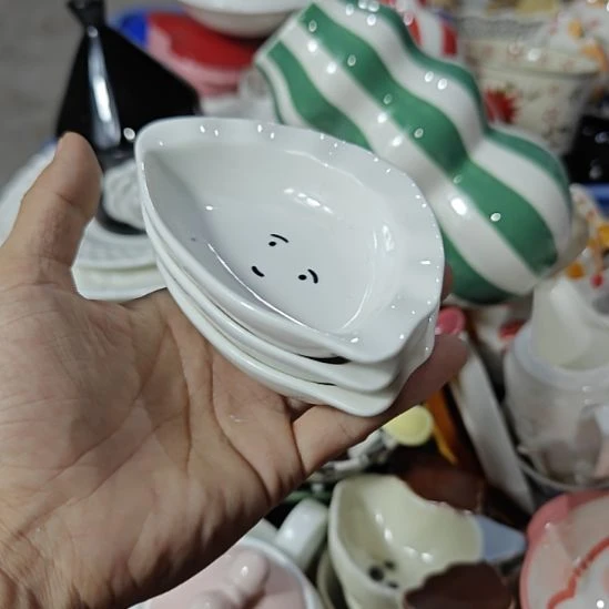 瓷片陶瓷杯碗盘微瑕介意慎拍