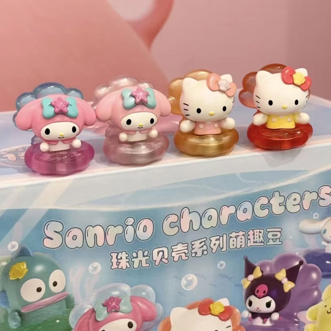 三丽鸥珠光贝壳系列萌趣豆