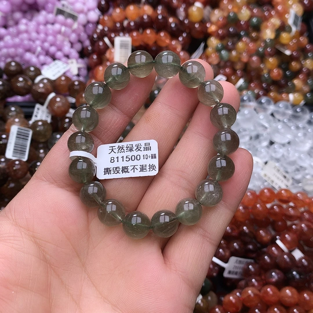 未镶嵌水晶手链，，