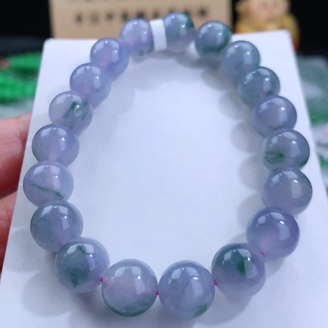 翡翠手链未镶嵌卡10mm