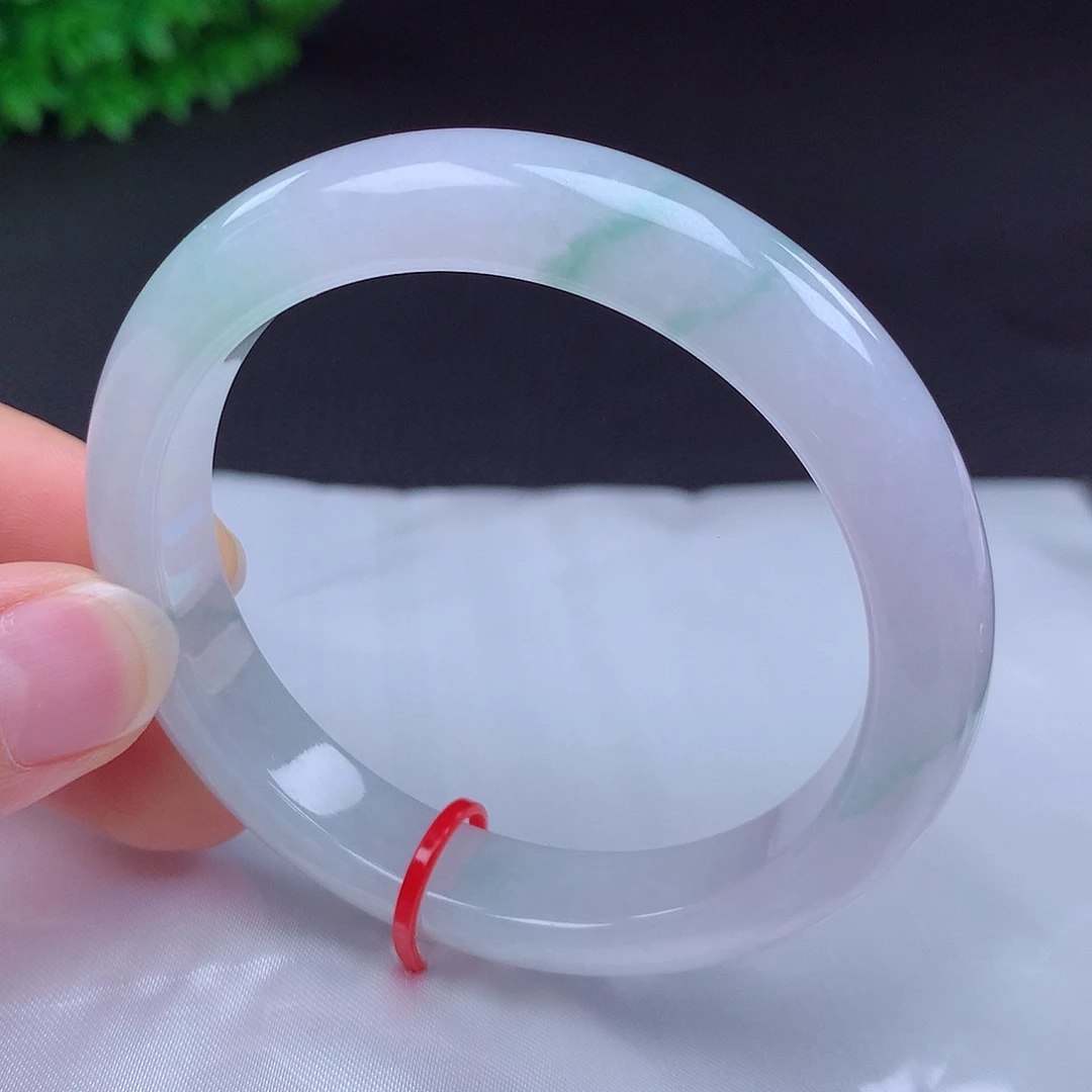 翡翠未镶嵌手镯54圈432604