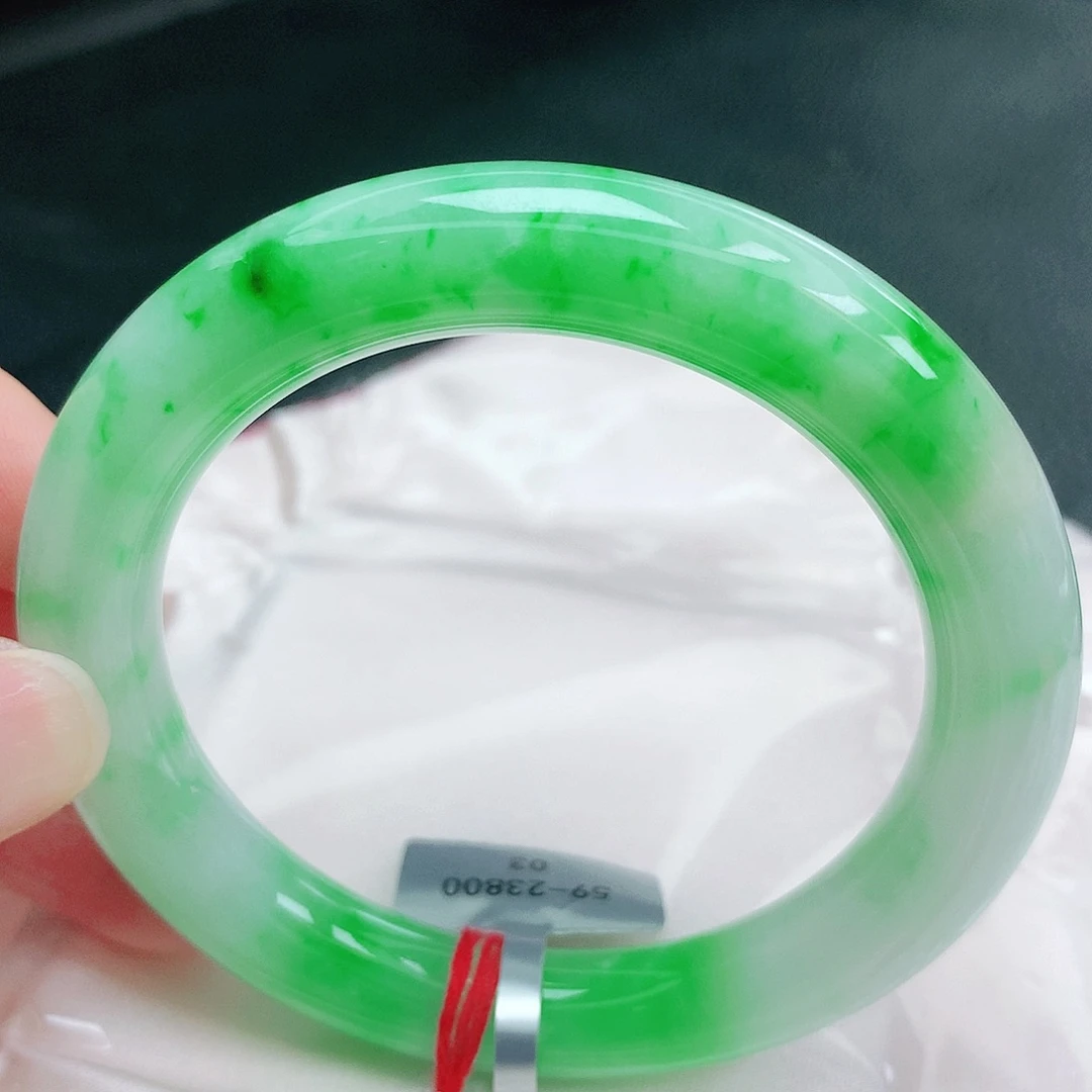 【闪购商品】未镶嵌手镯翡翠缅甸天然a货翡翠