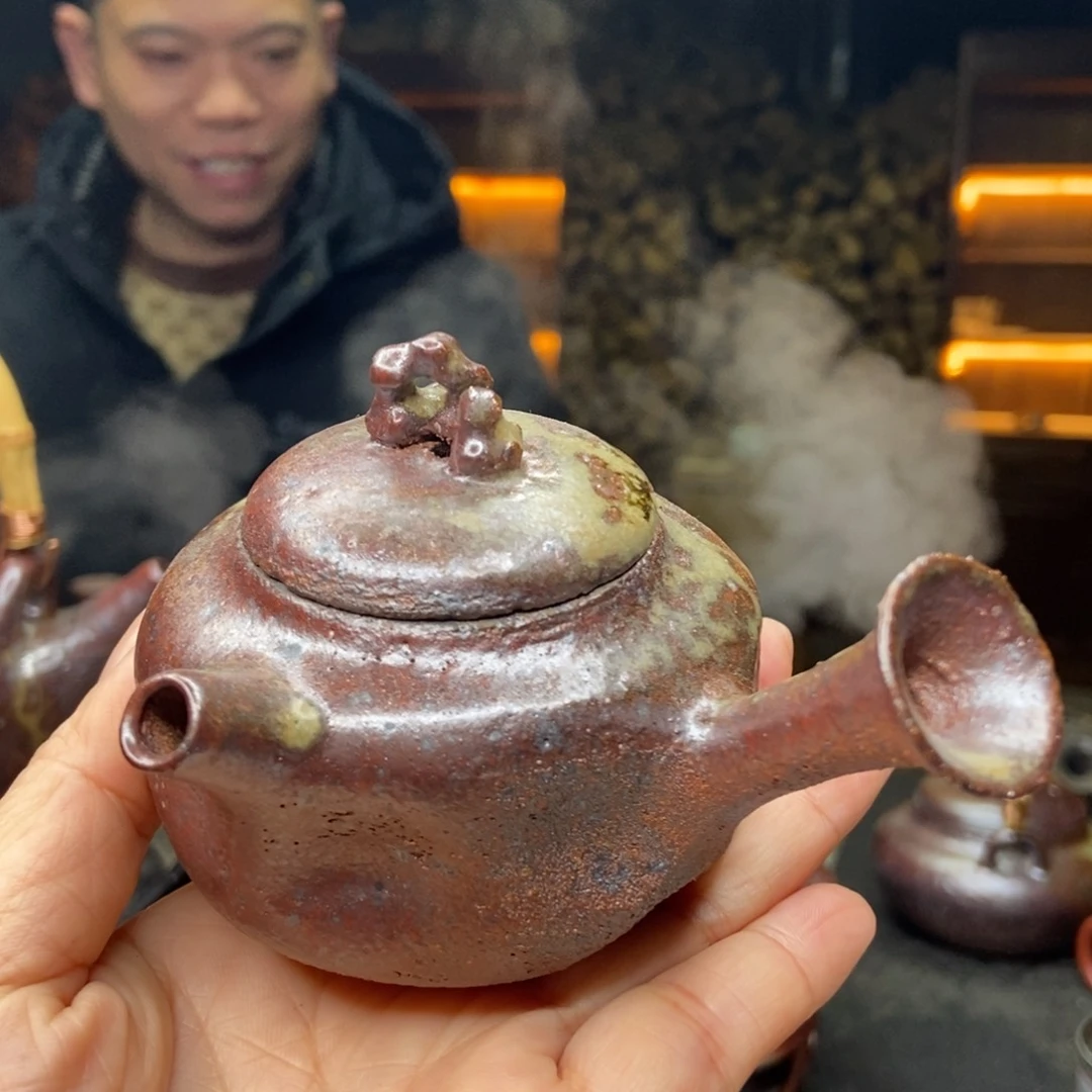 紫砂柴烧紫砂茶具