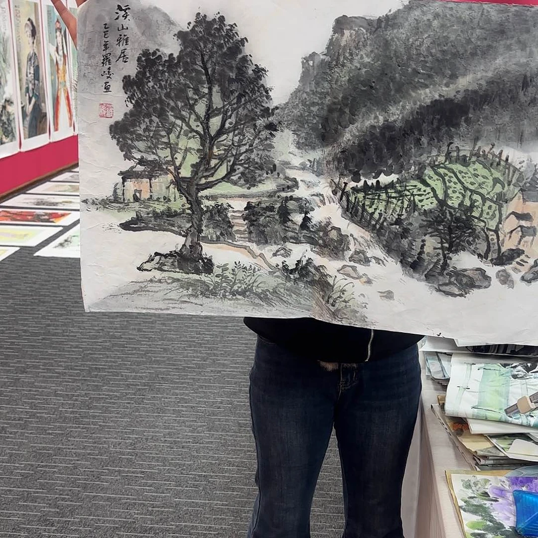 国画国画作品纯手绘