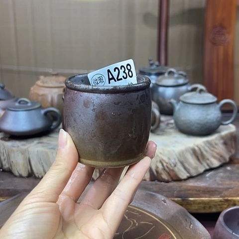 戬谷龙兴坭兴陶柴壶238
