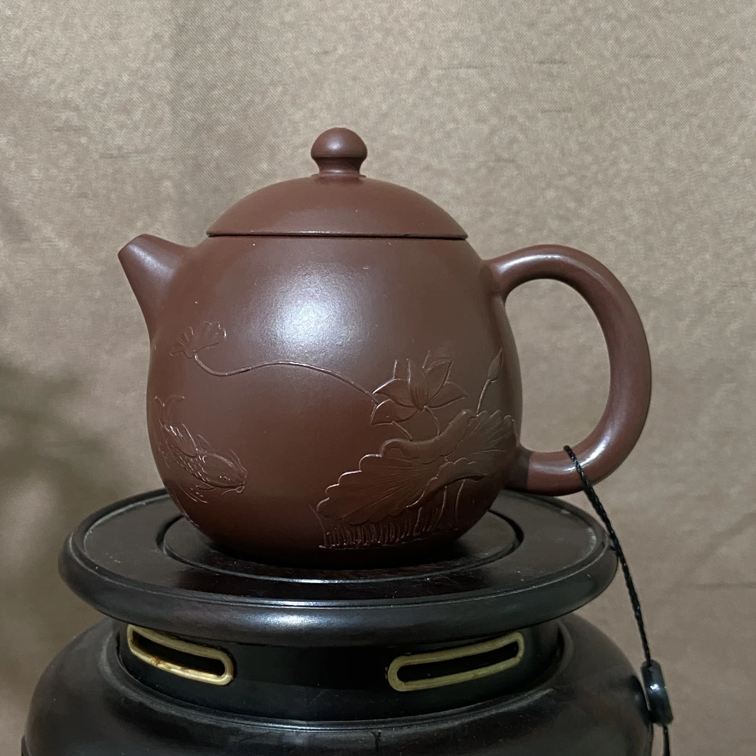 宜兴手工紫砂陶 茶壶GS3362-11