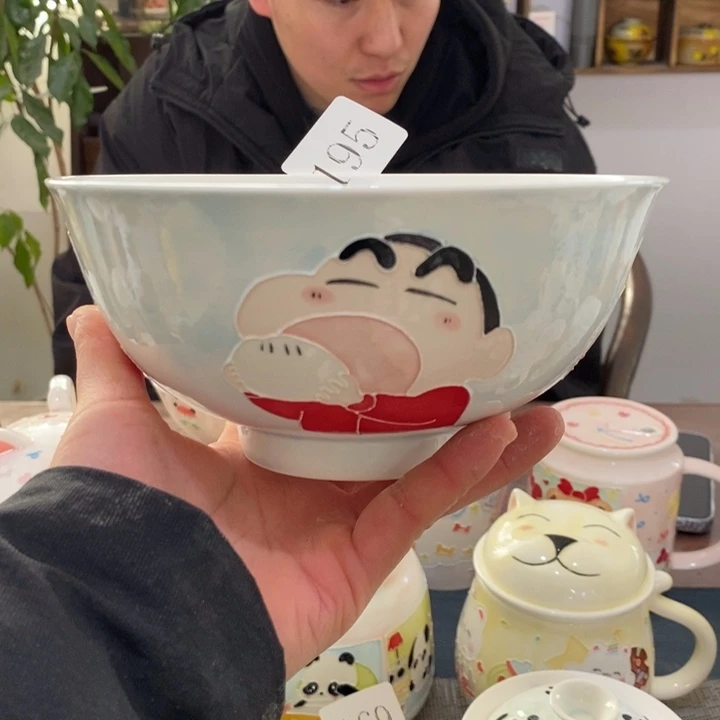 杯景德镇釉下彩手绘