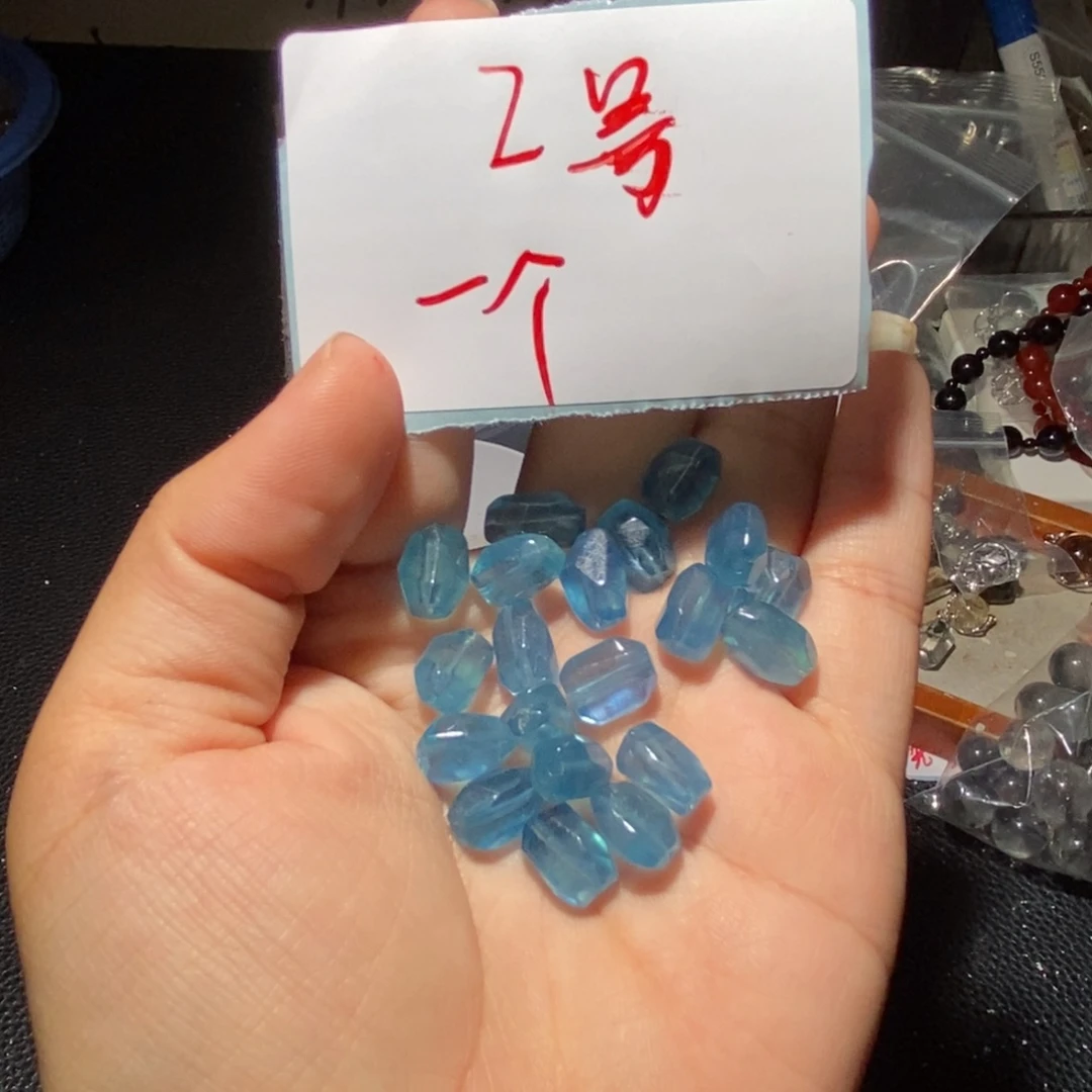 海蓝宝石裸石多样化发1个02