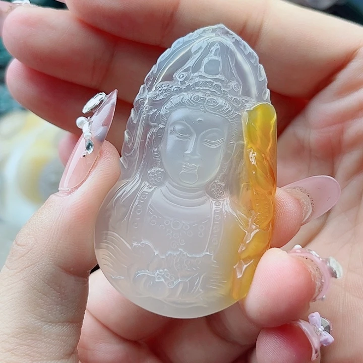 未镶嵌玛瑙手饰吊坠