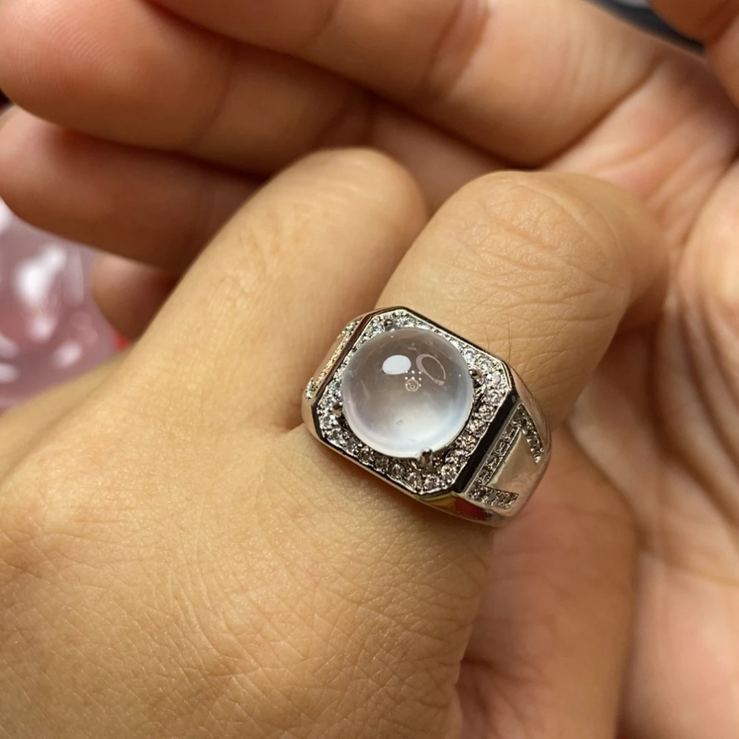 石英质玉合金戒指