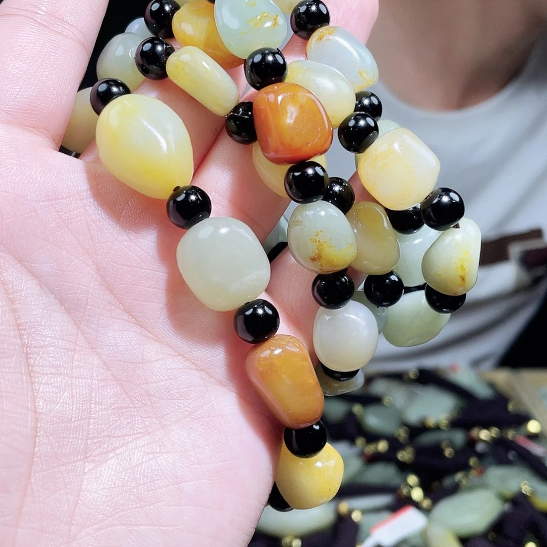 和田玉未镶嵌颈饰多样性发货拍一发一