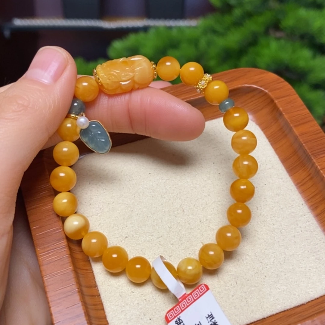 【闪购商品】手链蜜蜡未镶嵌手串