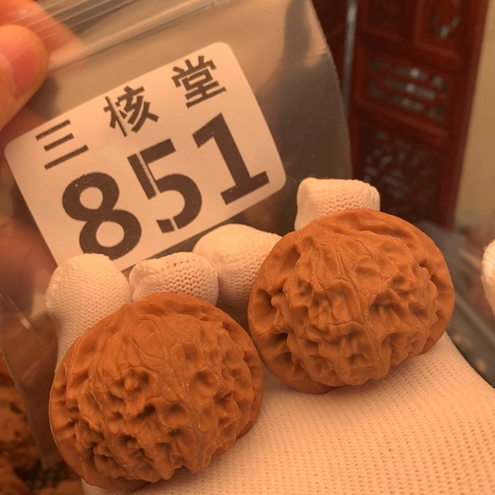 文玩核桃把件宫灯43