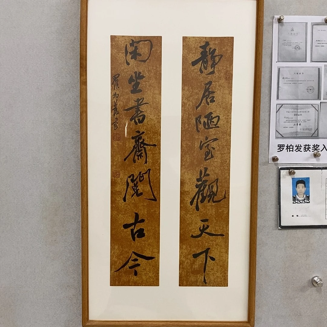 书法罗柏发老师作品