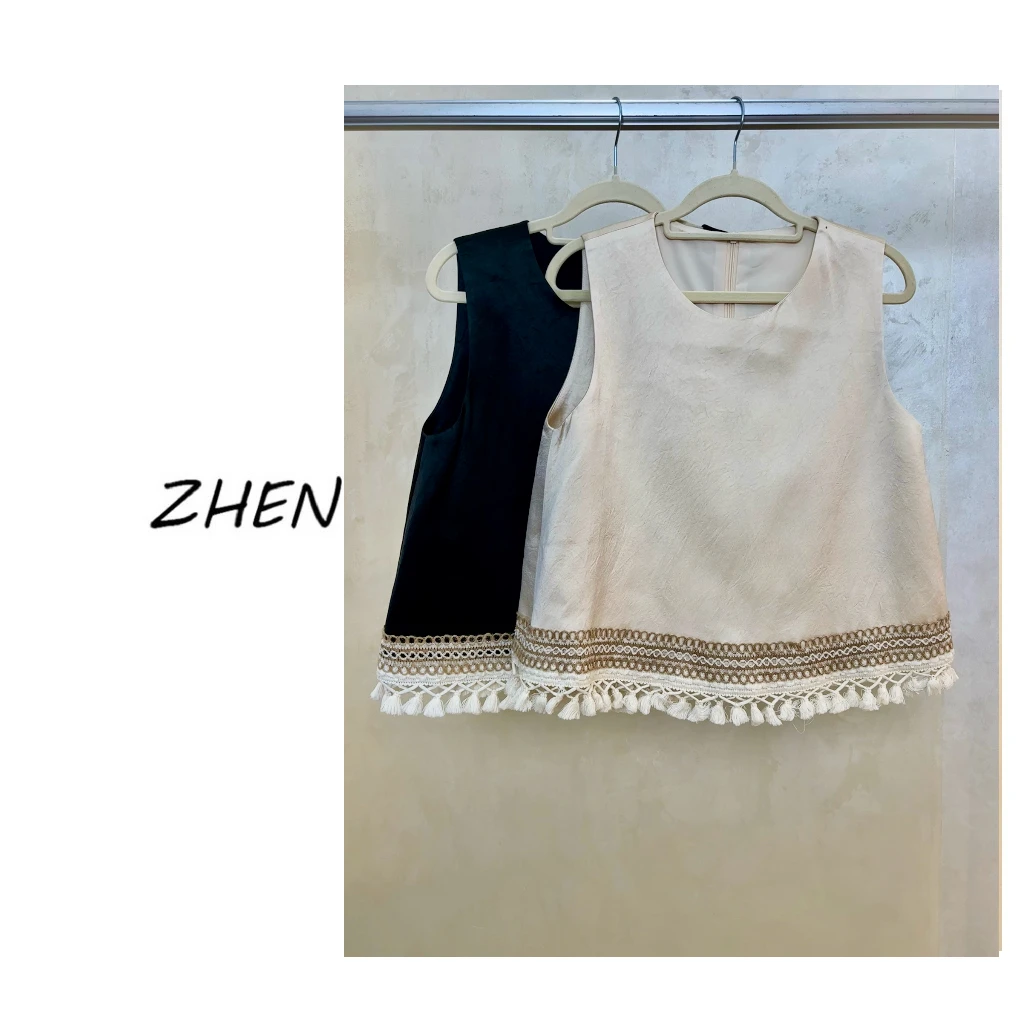 【ZHEN】25K00785 2025新款外套职场风小众设计师款马甲