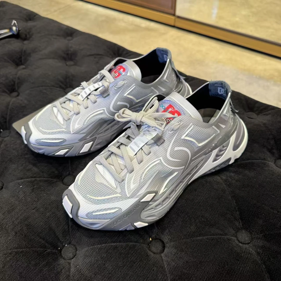 【CC在欧洲】D.....G 折扣款1号 银色fast跑鞋