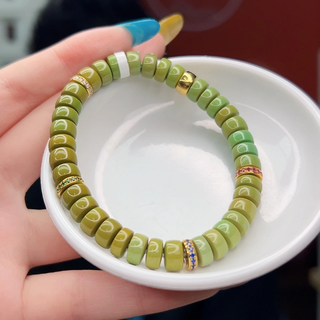 绿松石18K金镶嵌珠宝奇石