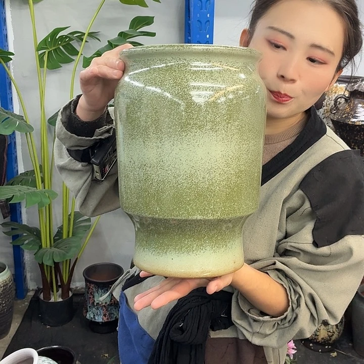 20×32 -粗陶花盆有孔-买买买