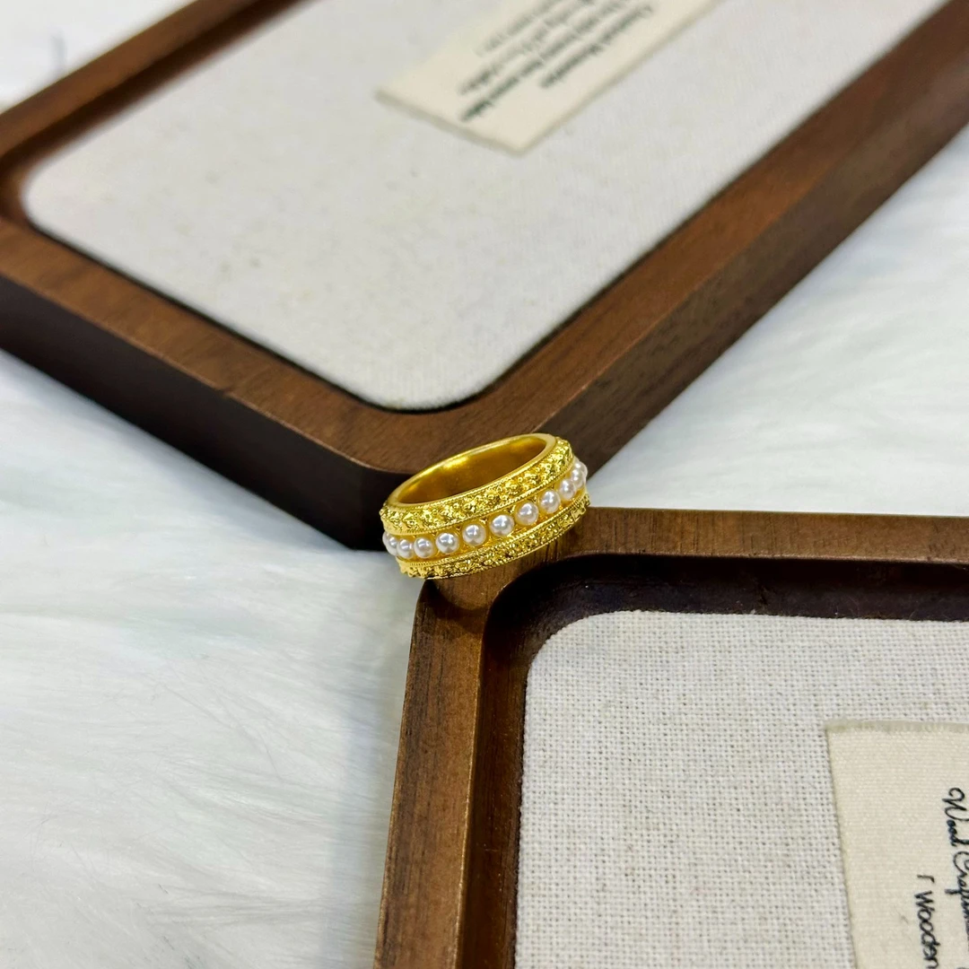 999足金5G工艺黄金婉容戒指