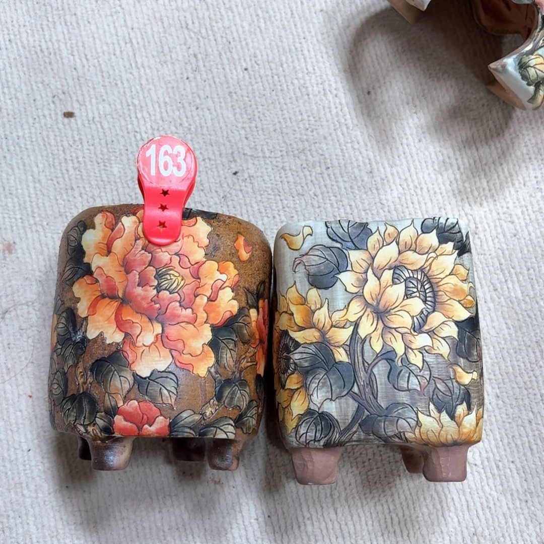 陌***丶紫砂花盆陶瓷多肉花盆精品