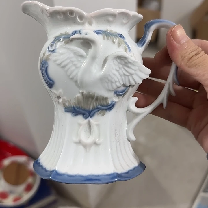老货 奶壶一个 有黑点