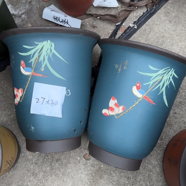 紫砂花盆特价商品