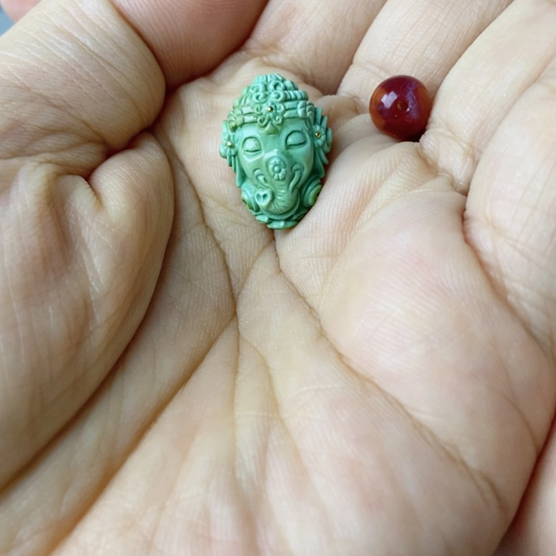 嗳***薇未镶嵌配饰南红玛瑙